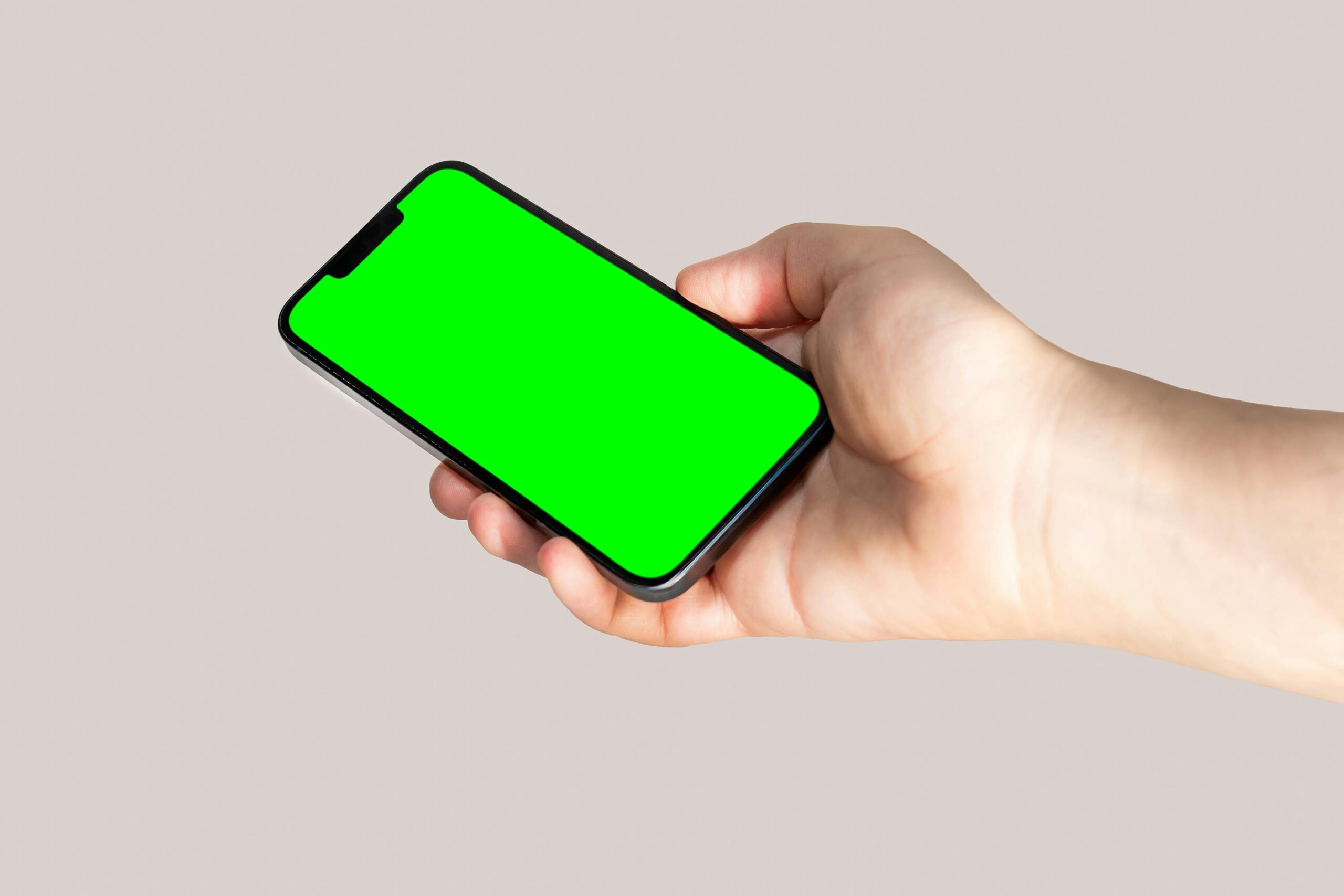 Illustration showing encrypted communication flow between two smartphones.