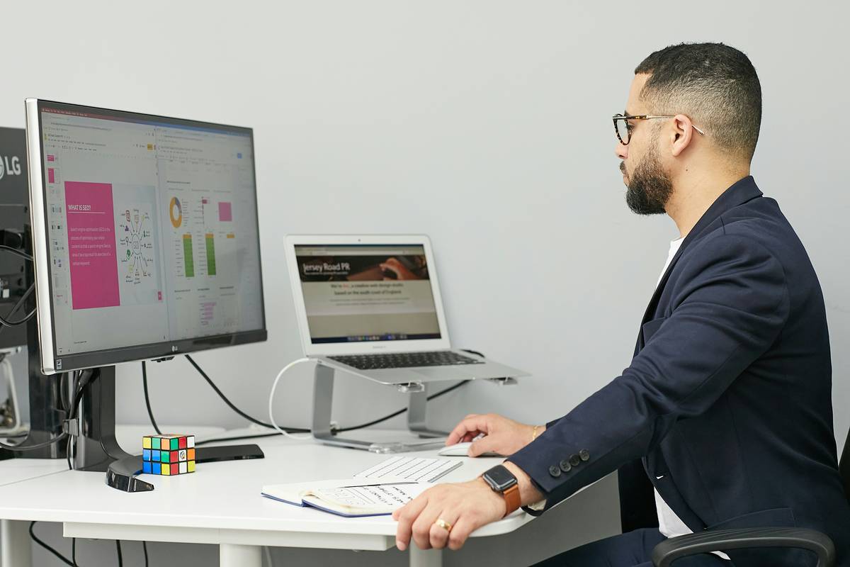 Before and after analytics graphs showing increased conversion rate